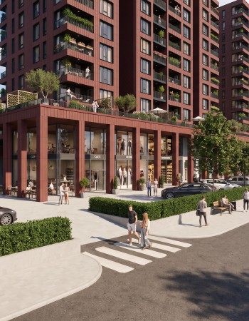 Банков офис 5 в District, вход Б